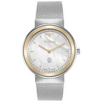 Relógio Feminino Technos Slim Prata Original GL22AF/1B