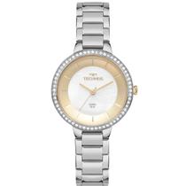 Relógio Feminino Technos VJ21A Dourado Slim Classico Original