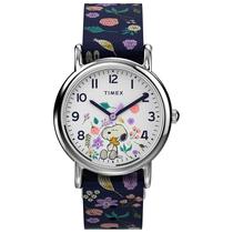 Relógio Feminino Timex Peanuts Weekender Snoopy & Woodstock - 31mm