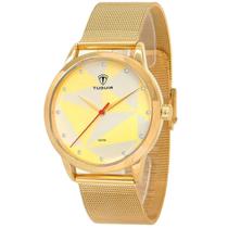 Relogio Feminino Tuguir Analogico TG30113 Dourado