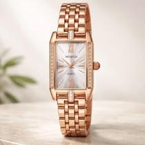 Relógio Feminino Vinanzi Dili Sedutor em Aço Inox, Resistente à Água, Analógico, Quartzo, Acompanha Pulseira e Caixa de Brinde Relógio Feminino Vinanzi Dili Sedutor em Aço Inox, Resistente à Água, Analógico, Quartzo, Acompanha Pulseira e Caixa de Brinde