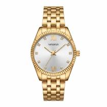 Relógio Feminino Vinanzi Oslo Versátil em Aço Inox, Resistente à Água, Analógico, Quartzo, Acompanha Pulseira e Caixa de Brinde Relógio Feminino Vinanzi Oslo Versátil em Aço Inox, Resistente à Água, Analógico, Quartzo, Acompanha Pulseira e Caixa de Brinde