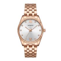 Relógio Feminino Vinanzi Oslo Versátil em Aço Inox, Resistente à Água, Analógico, Quartzo, Acompanha Pulseira e Caixa de Brinde Relógio Feminino Vinanzi Oslo Versátil em Aço Inox, Resistente à Água, Analógico, Quartzo, Acompanha Pulseira e Caixa de Brinde