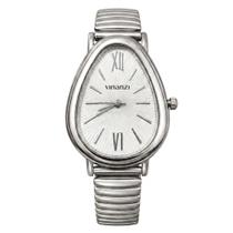 Relógio Feminino Vinanzi Viena Atemporal em Aço Inoxidável Resistente à Água Pulseira e Caixa de Brinde