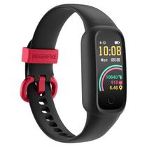 Relógio fitness infantil BIGGERFIVE Vigor 2 preto à prova dágua Relógio fitness infantil BIGGERFIVE Vigor 2 preto à prova dágua