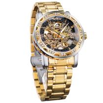 Relógio FORSINING Retro Steampunk Skeleton Automatic masculino