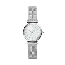 Relogio Fossil Carlie Mini ES4432 Prateado em Aço Inoxidável