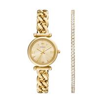 Relógio Fossil Carlie Mini ES5329 em aço inoxidável para mulheres