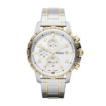 Relógio Fossil Dean FS4795IE Masculino - Cronógrafo com Pulseira de Aço