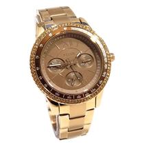 Relógio Fossil Feminino Analógico Stella Rosé ES5109/1MN