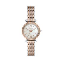 Relógio Fossil Feminino Mini Carlie Bicolor ES4649/1KN