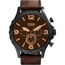 Relógio Fossil Masculino Analógico Couro JR1487/0MN