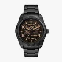 Relógio Fóssil Masculino Automático Bronson Preto ME3256/1PI