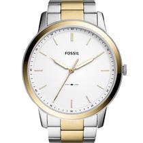 Relógio Fossil Masculino Bicolor The Minimalist FS5441/1KN Relógio Fossil Masculino Bicolor The Minimalist FS5441/1KN