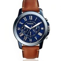 Relógio Fossil Masculino Grant Azul CA FS5151/0AN