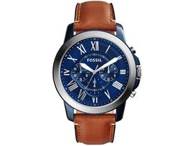 Relógio Fossil Masculino Grant Azul - FS5151/0AN