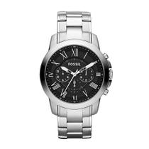 Relógio Fossil Masculino Grant Prata - FS4736/1PN