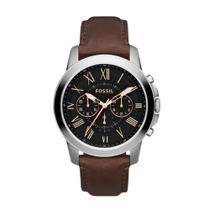 Relógio Fossil Masculino Grant Prata - FS4813/0PN