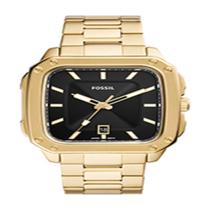 Relógio Fóssil Masculino Inscription Dourado FS5932/1DN Relógio Fóssil Masculino Inscription Dourado FS5932/1DN