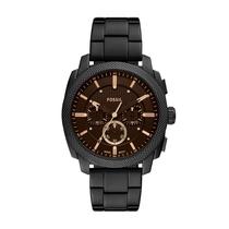 Relógio Fossil Masculino Machine Chronograph Preto em Aço Inoxidável
