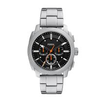 Relógio Fossil Masculino Machine Prata - FS6095/1PN