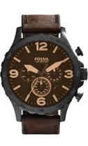 Relógio Fossil Masculino Nate Marrom - JR1487/0MN Relógio Fossil Masculino Nate Marrom - JR1487/0MN