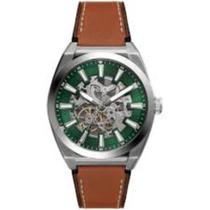Relógio Fossil Masculino Ref: Me3261/0vn Automático Esqueleto Prateado
