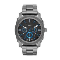 Relógio Fossil Men's Machine FS4931 Smoke Smoke Stainless Steel