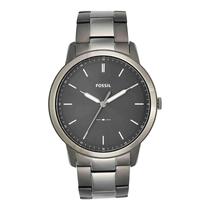 Relogio Fossil Minimalist FS5459 de quartzo para homens, cor de fumaça