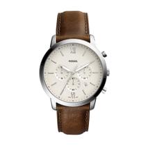 Relógio Fossil Neutra FS5380 Cronógrafo Masculino - Aço e Marrom