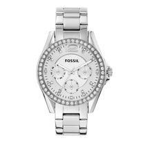 Relógio Fossil Riley ES3202 Feminino - Quartzo e Aço Inoxidável