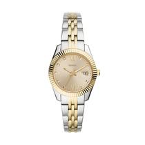 Relógio Fossil Scarlette Mini ES4949 Quartzo de dois tons de 32 mm