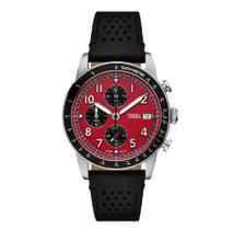 Relógio fóssil sport tourer vermelhos masculino fs6086/0rn