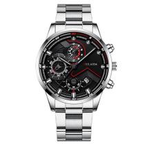 Relógio Fulaida Masculino Aço Inox 42mm - Elegante