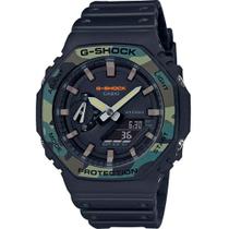 Relógio G-Shock GA-2100SU-1ADR Preto/Camuflado