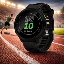 Relógio Garmi Smartwatch Forerunner 55 Black Esportivo com GPS Relógio Garmi Smartwatch Forerunner 55 Black Esportivo com GPS