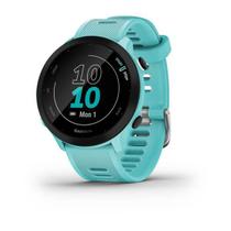 Relógio Garmin Forerunner 55 Azul EU Monitor Cardíaco de Pulso com GPS