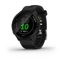 Relógio Garmin Forerunner 55 Preto Monitor Cardíaco de Pulso com GPS