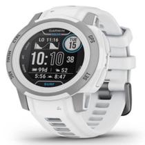 Relógio Garmin Instinct 2S Solar Surf Branco com Monitor Cardíaco de Pulso e GPS