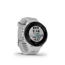 Relógio GarminForerunner 55 Branco GPS Monitoramento Completo Corrida