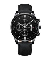 Relógio Geneva pulseira de couro