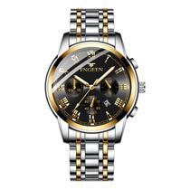 Relógio Glow-in-the-Dark Calendar Business Steel Strap Men Relógio Glow-in-the-Dark Calendar Business Steel Strap Men