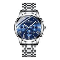 Relógio Glow-in-the-Dark Calendar Business Steel Strap Men Relógio Glow-in-the-Dark Calendar Business Steel Strap Men