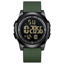 Relógio Golden Hour Ultrafino Waterproof Digital Army Green Relógio Golden Hour Ultrafino Waterproof Digital Army Green