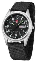 Relógio Gosasa Military Sport Textile com pulseira de nylon unissex
