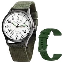 Relógio Gosasa, unissex, esporte militar, pulseira de nylon impermeável