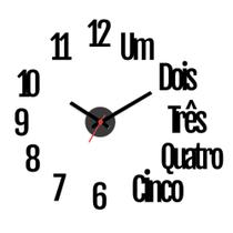 Relógio Grande Criativo Silencioso Palavras Sala Quarto Novo Relógio Grande Criativo Silencioso Palavras Sala Quarto Novo