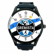 Relógio Gremista De Pulso Unissex Futebol Torcedor Time T19