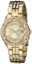 Relógio GUESS com pulseira dourada com data para mulheres U85110L1