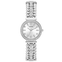 Relógio GUESS feminino analógico prata GW0401L1